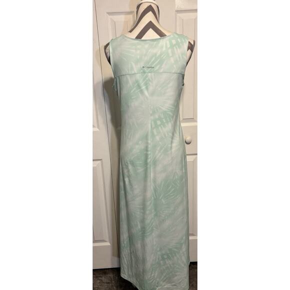 Columbia Maxi Dress Bathing Suit Cover Up Resort Vacation Casual Comfy Medium - Picture 4 of 6